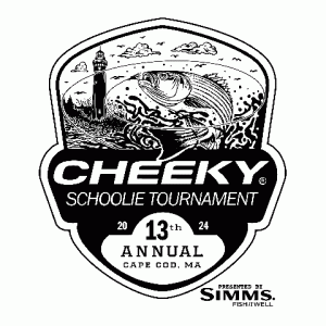 Cheeky Schoolie Tournament 2024 presented by Simms logo