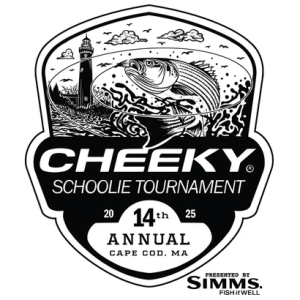 Cheeky Schoolie Tournament 2025 presented by Simms logo