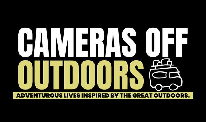 Cameras Off Outdoors podcast logo